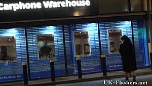 andreas mature wife getting naked and masturbating outdoors in birmingham