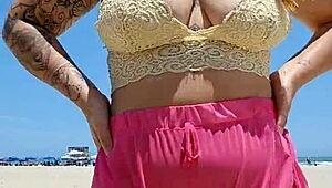 arrumei um amante na praia e vou quase pelada pra deixar ele duro