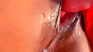 horny college girl masturbating to orgasm?