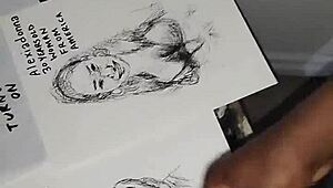 Covering Women's Tits with Cum in Quick Sketch Massage, Hell Yeah!