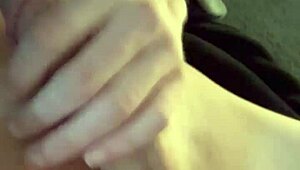 Shaved big white cock solo masturbation session featuring roger woody