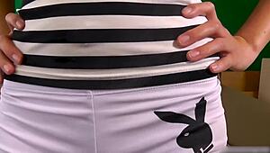 She takes a massive facial from that big cock in casting.