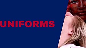 Damn! British redhead slams her tight cunt with a dildo hard!