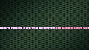 Nerdy Bimbo In Glasses Gets Intense Cumshot On Eyes And Deep Facial