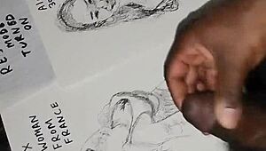 Covering Women's Tits with Cum in Quick Sketch Massage, Hell Yeah!