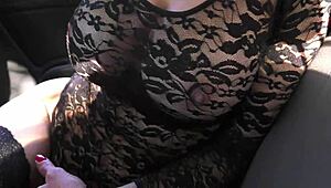 Blonde Cougar's Car Fuck Leaves Me Shaking with Need