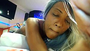 Brazilian pornstar fucks prostitute hard with buttplug