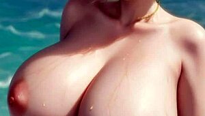 Ai Generated Model Girl Big Tits Ai Art 114