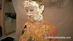 Two Blondes Get Wet And Messy