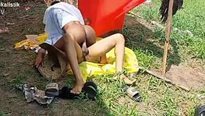 Horny Village Couple Rough Fucking