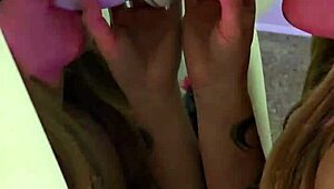 Seductive Killavanilla Riding Dildo in Lingerie