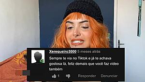 Reading Comments On My Soft Blowjob Video Chubby Girl