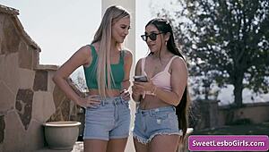 blake blossom madison wilde sexy hot lesbian teen 18+s kissing