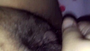 wet pussy teased in homemade hairy video
