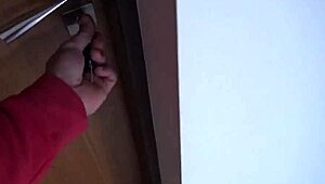 Sweet Student Pays Rent With Blowjob!