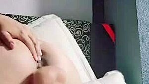 I love my huge dildo! It feels so good in my juicy pussy.