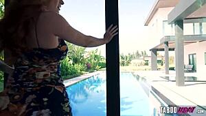 Why Did Stepmom Book Only 1 Room For Us On Vacation - Sophia Locke - Tabooheat