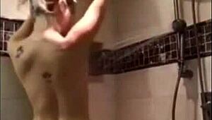 Blonde Babe Shows Perfect Body with Big Tits