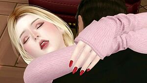 Boss fucks wife in office romance 😍