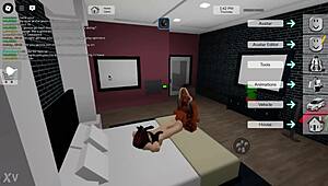 she didnt want me to take her virginity so she gave me head on brookhaven rp, that shemale brunette was so hot