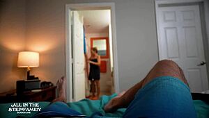 Stepmom's bikini turns vacation into POV cum session