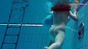 wow, piyavka chehova’s juicy tits bouncing underwater