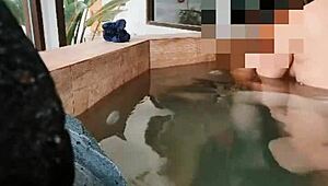 The wife comforts her husband's friend with some steamy sex.