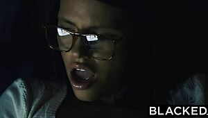 hey, you gotta see adriana chechik handle three bbcs!