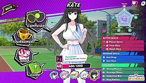 Ep12 Hentai Scenes with Martina Venus and Monica - Academy Love Saga Tennis Angels Ex