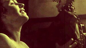 vintage granny still looks good for her age in retro action