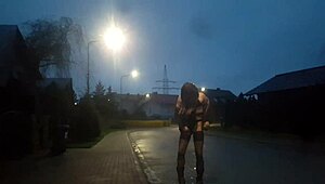 Outdoor Transsexual Shemale Body Bondage And Discipline In Public