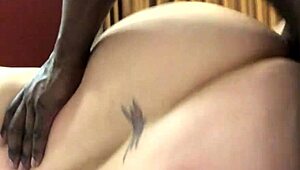 Phat Ass Slut Bounces On Black Cock