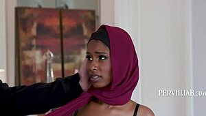Tiny 18+ teen in hijab has a lil FUCKING adventure
