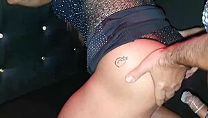 Latina Pornstar Performs Blowjob At Glory Hole Party