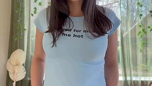 Curvy Colombian Teases With Striptease