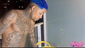 did this guy pop a pill to last longer with that wild chick?