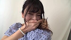 uhh, japanese big-breasted lady got creampied at photoshoot... damn!!