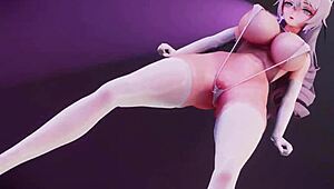 فارسة شريرة ترقص روتين إم إم دي