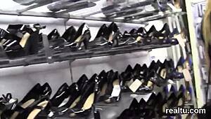 glamorous czech kitten tempted in mall, then drilled hard in pov blowjob