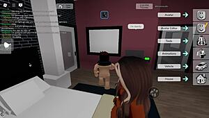 she didnt want me to take her virginity so she gave me head on brookhaven rp, that shemale brunette was so hot