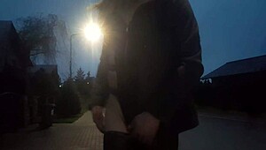 Outdoor Transsexual Shemale Body Bondage And Discipline In Public