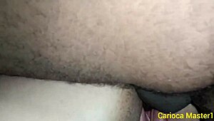 damn, this safada sucks that big black cock so good with her latina curves. can't stop watchin her big tits bounce!