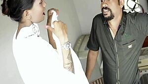 Real Hot Indian College Girl Fingered and Rough Sex With Teacher