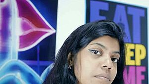 desi devi, former tv-host, dives into exotic BLOWJOB action with a wild twist