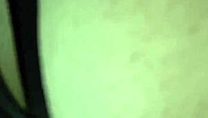 She Enjoys Drinking Milk While Focusing on Her Ass and Swallowing in Relaxed Setting