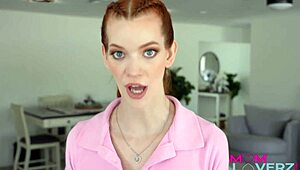 Sexy maid milf erin everheart rides big ass and tits.