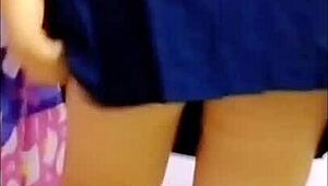 After beers, spying on Mexican student masturbating, punishing her with assfucking and turning her into a semen deposit.