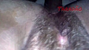 Cumming on this BBW prostitute's huge tits in lingerie!