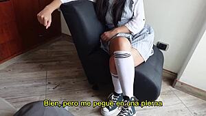 blonde runs her tongue all over my cock, so hot! 😜