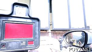 Porn model Jodi Taylor sucks rough!